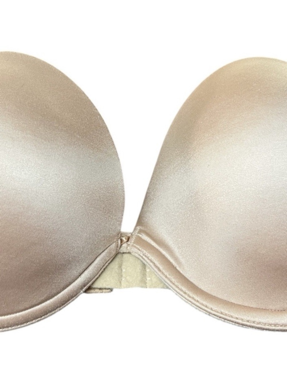 Victorias Secret Very Sexy Nude Plunge Strapless Push Up Bra Womens Size 34C